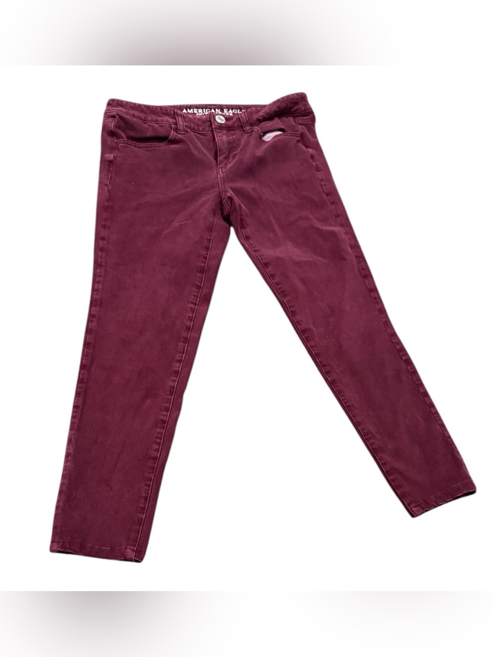 American Eagle Outfitters Women's Wine Skinny Jeans